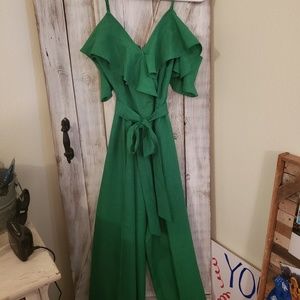 Green jumpsuit never worn